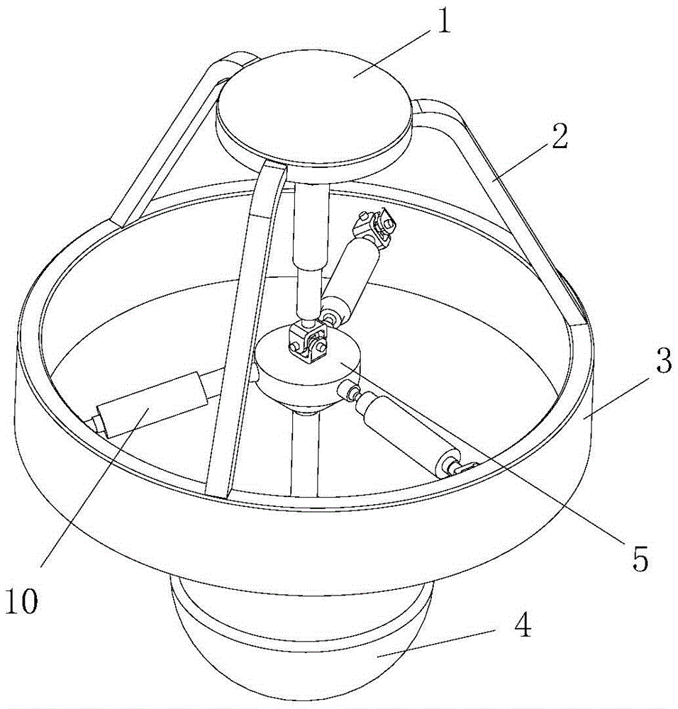 Multi-dimensional floater type parallel ocean power generation device