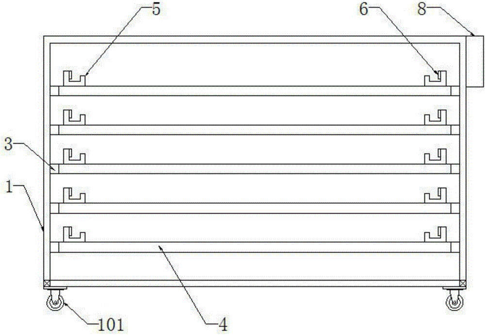 Multifunctional transferring tool for fluorescent lamp tubes