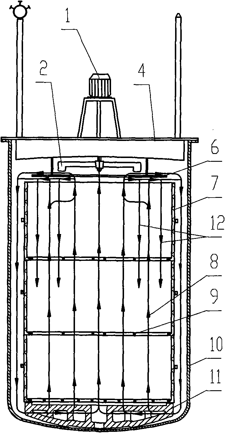 Well type air seep carbon stove and improvement of process thereof