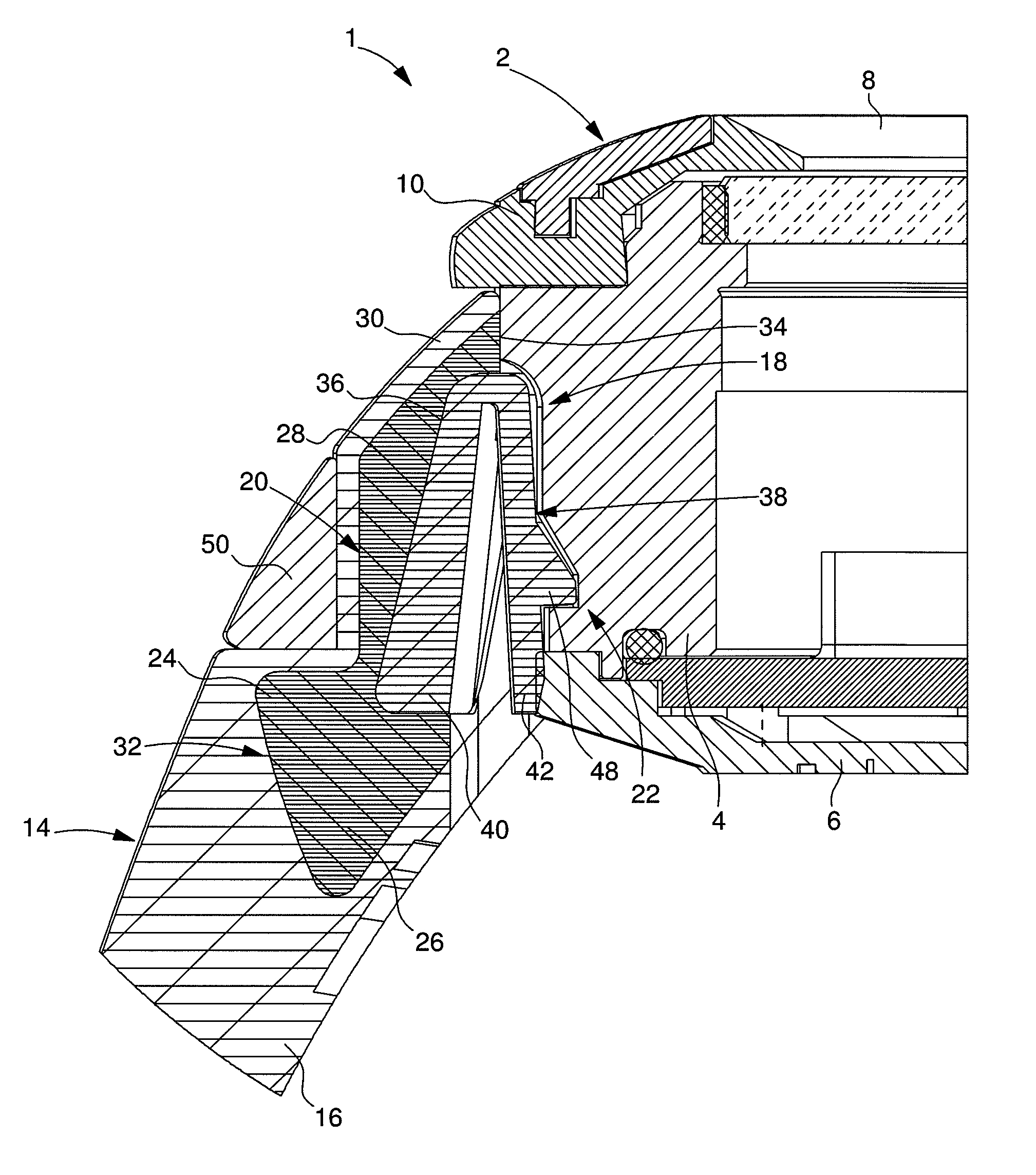 Portable object with an interchangeable bracelet or strap