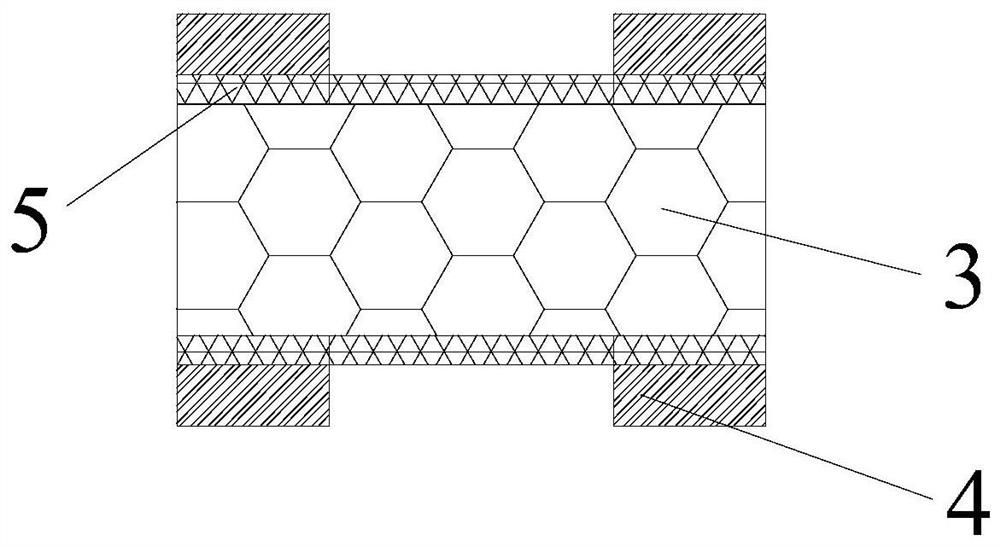 A self-absorbing composite geogrid