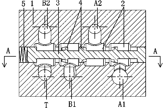 Engineering machinery walking speed controlling and switching valve