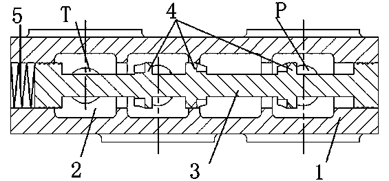 Engineering machinery walking speed controlling and switching valve