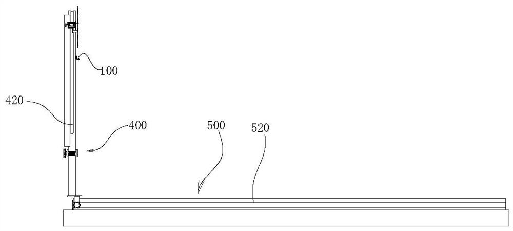 Gantry type calibration frame and calibration method applied to intelligent networked vehicle sensor