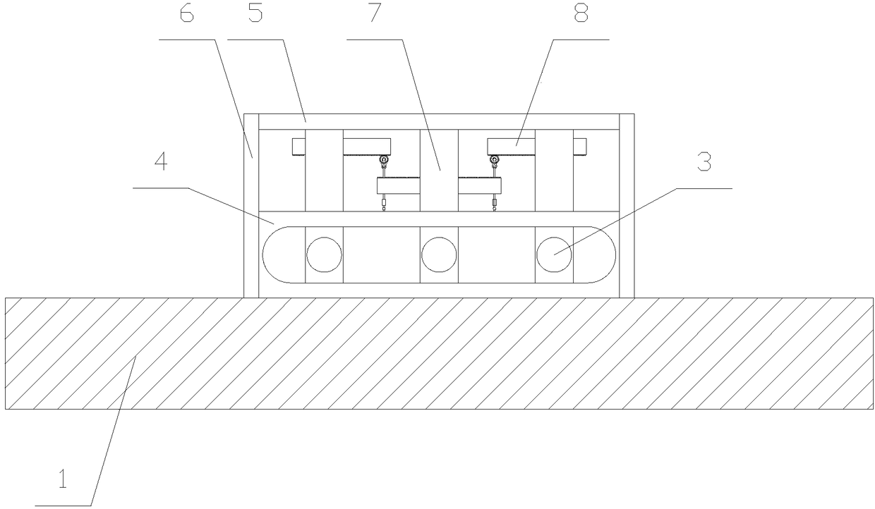 Stable-transporting horizontal directional drilling equipment with adjusting function