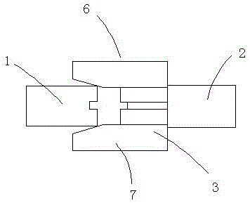 Elevator guide rail end detection device