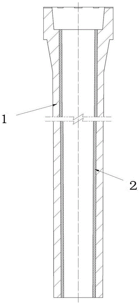 A reusable preheating-free shroud and its manufacturing method