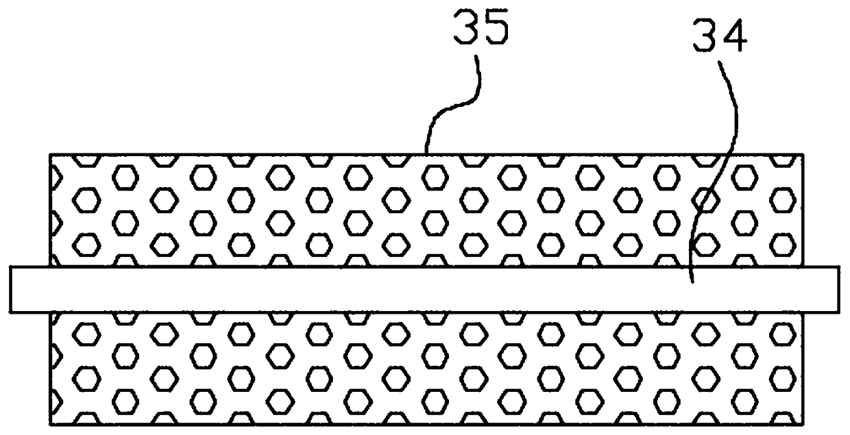 Konjac batch cleaning device