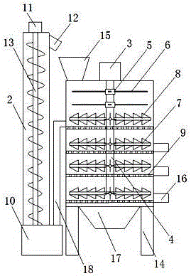 Cutting and smashing all-in-one machine for agricultural straw and use method of cutting and smashing all-in-one machine