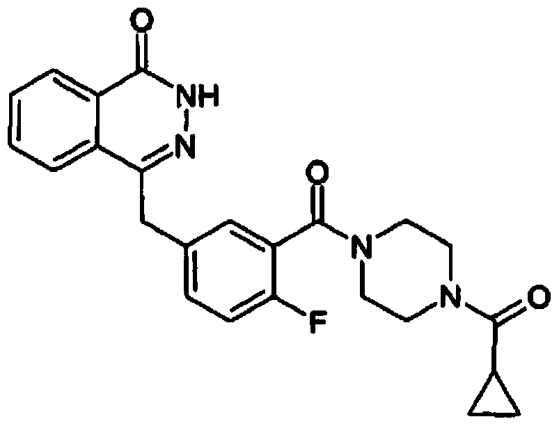 A kind of olaparib solid dispersion preparation and preparation method thereof