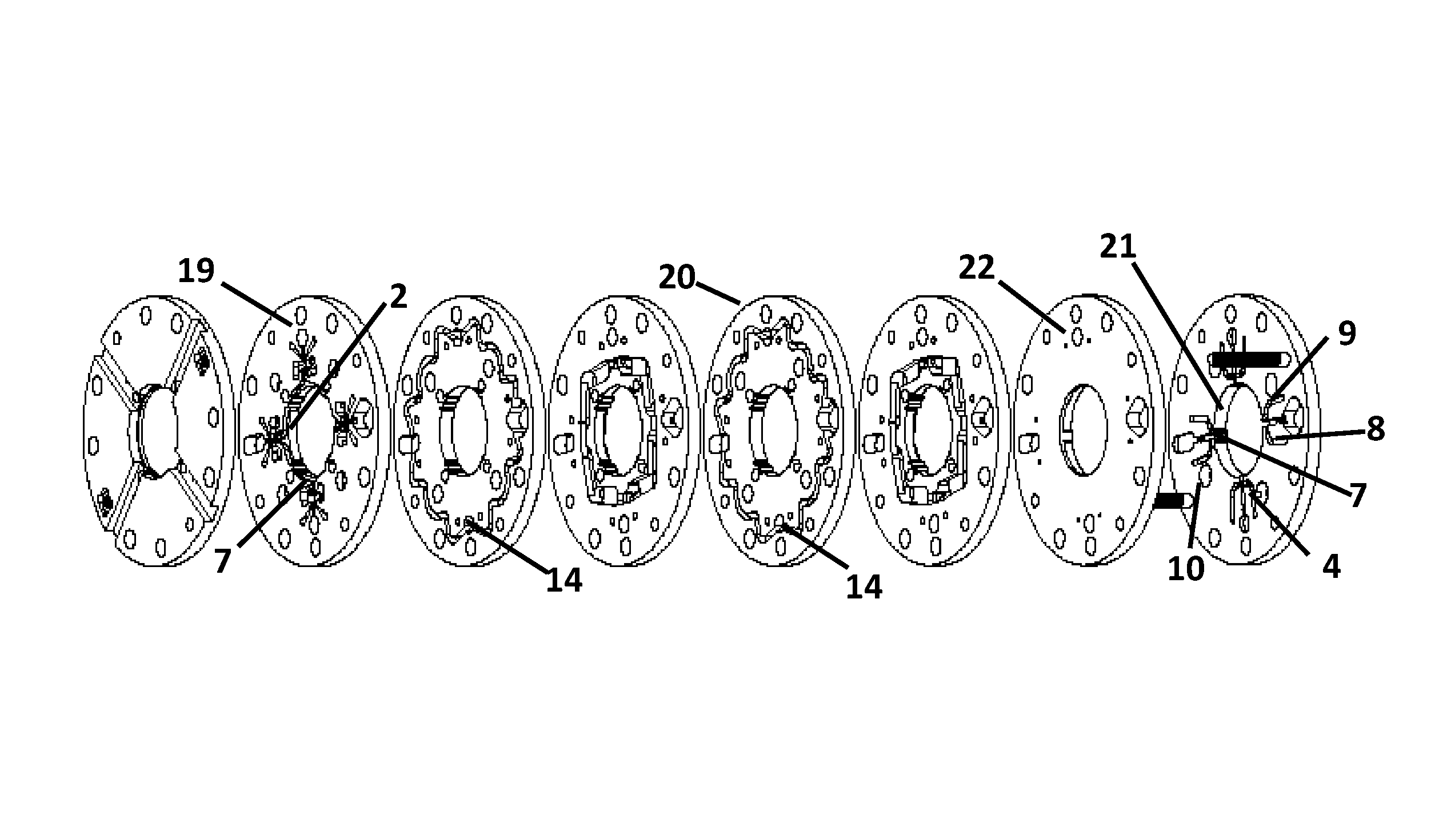 Damped air bearing