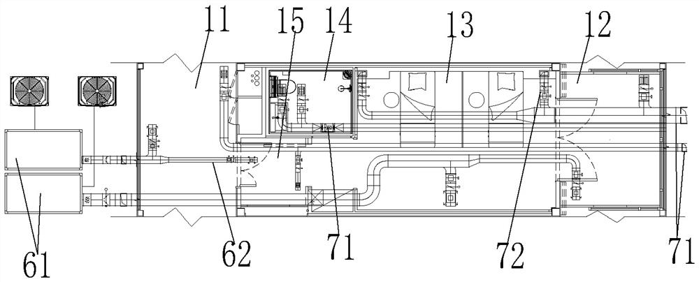 A multi-mode ward with both protective effect and comfort and a method of using the same