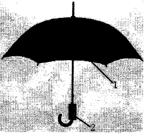 Umbrella with hand-warming function