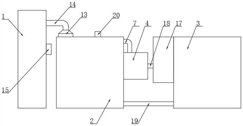 A cooling system for a hydrogen fuel cell stack