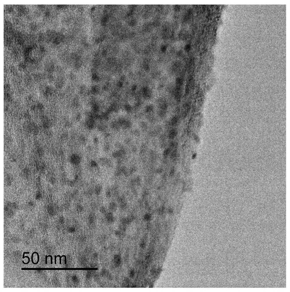 Carbon-coated SnSe/r-GO@ C compound with sandwich-like structure and preparation method and application thereof