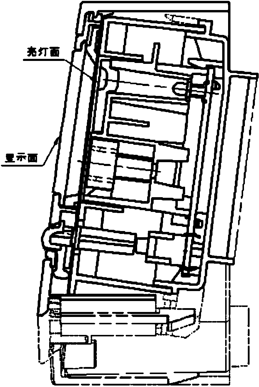 Washing machine operation panel and washing machine