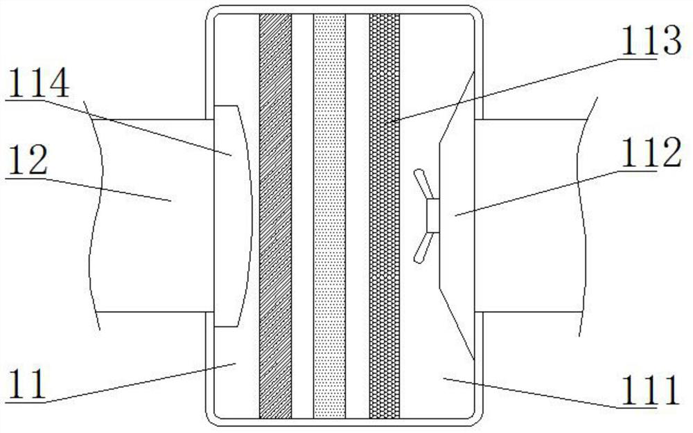 Ventilation device for coal mine operation