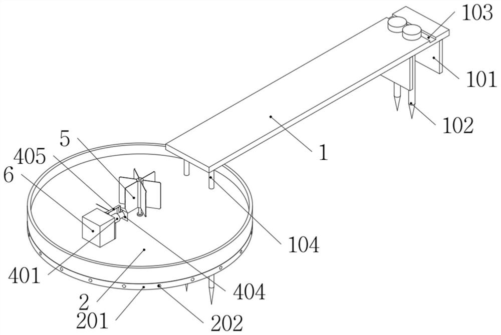 Hydrology and water resource intelligent monitoring device for water conservancy irrigation