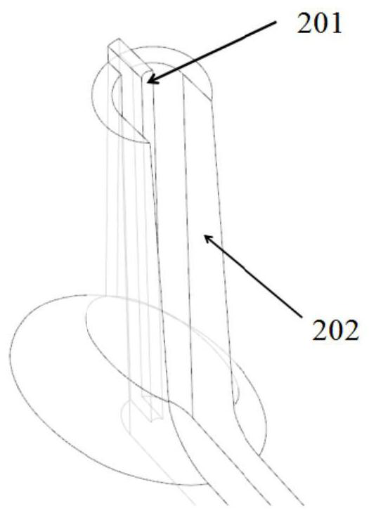 Sacral nerve puncture guide plate and construction method thereof