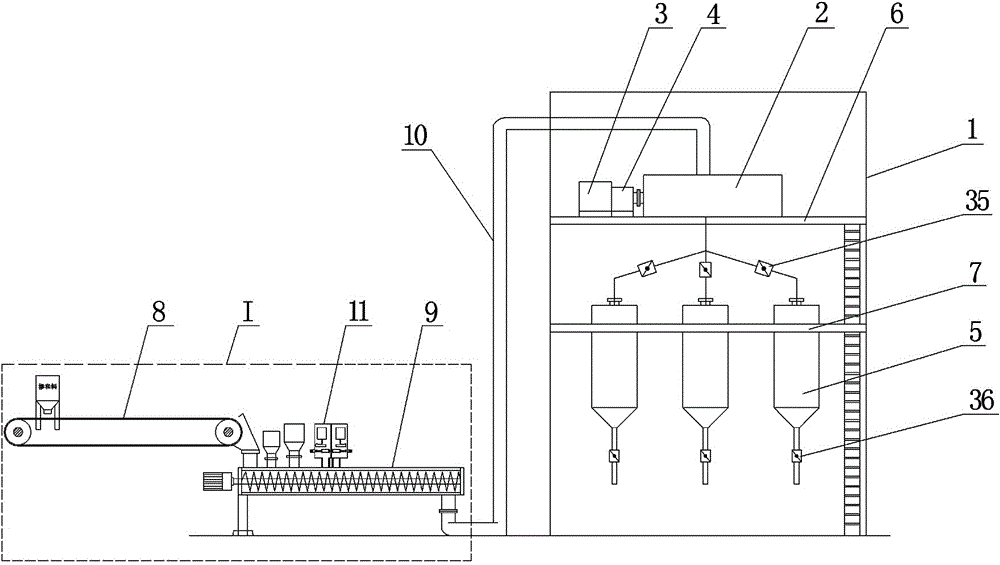 System and method for preparing dry-mixed mortar