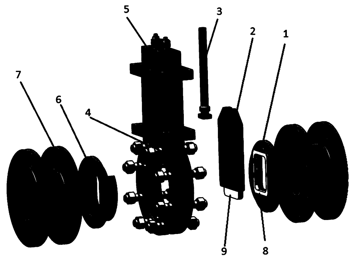 Ceramic slide valve