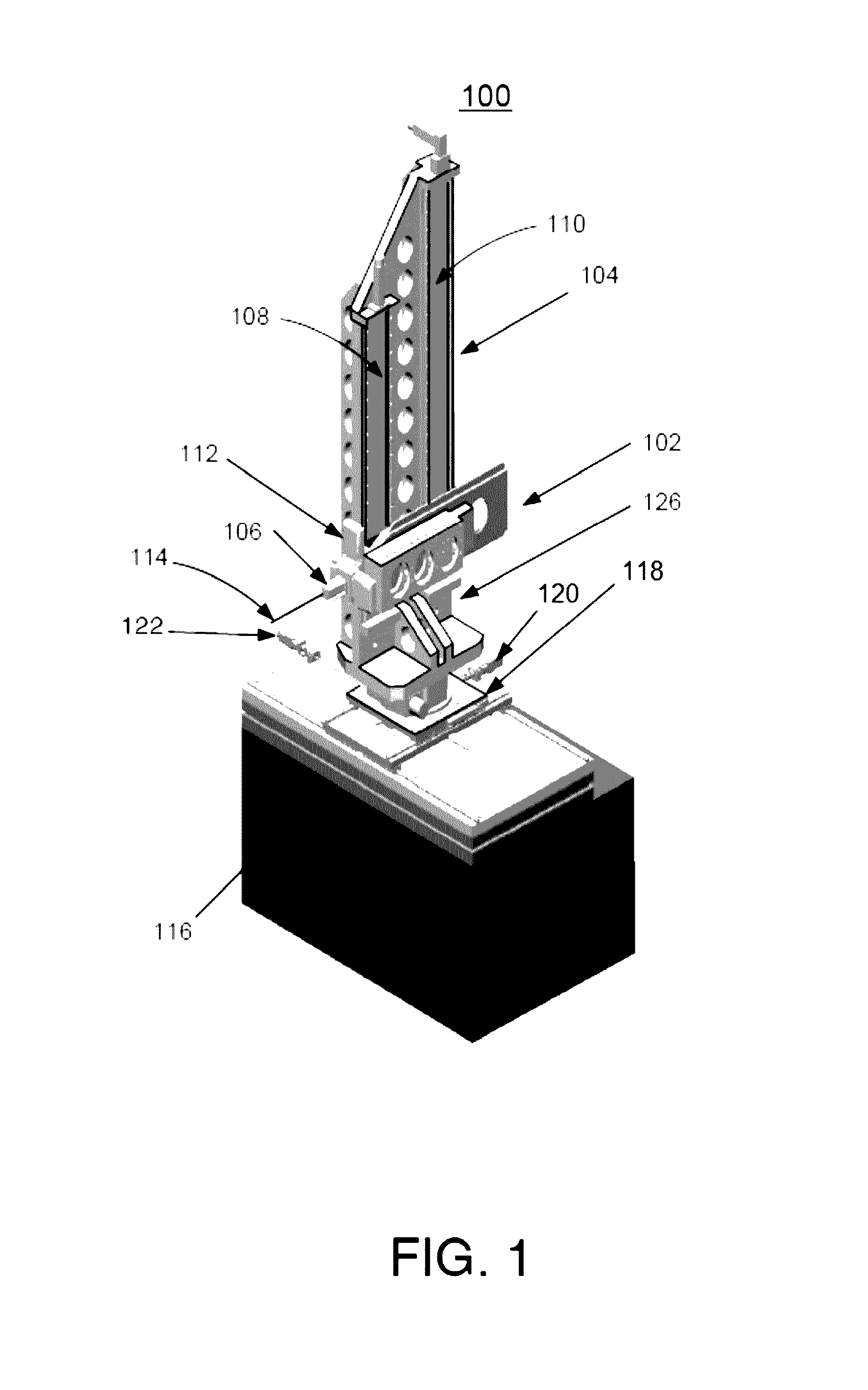 High precision detector robot arm system