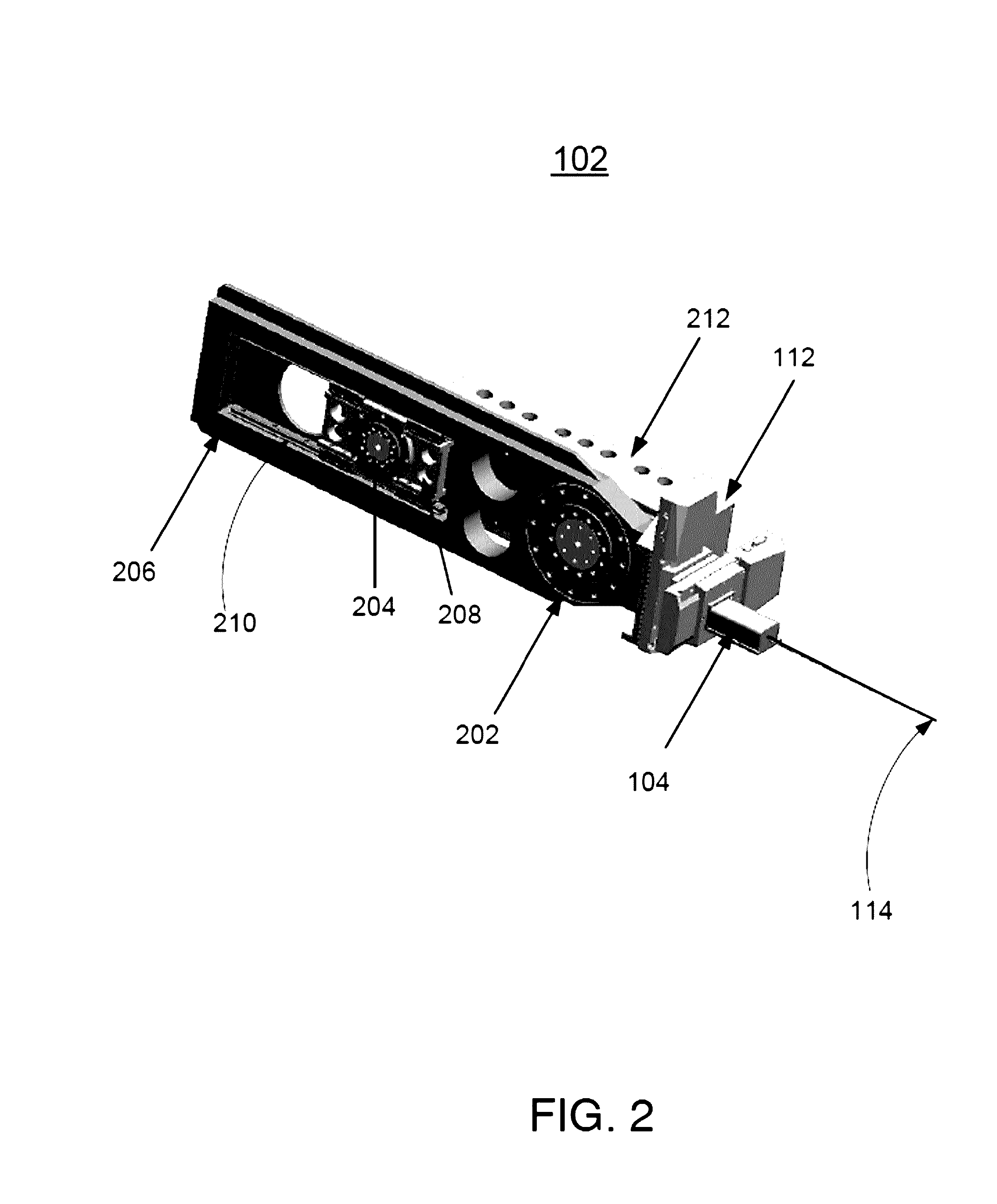 High precision detector robot arm system