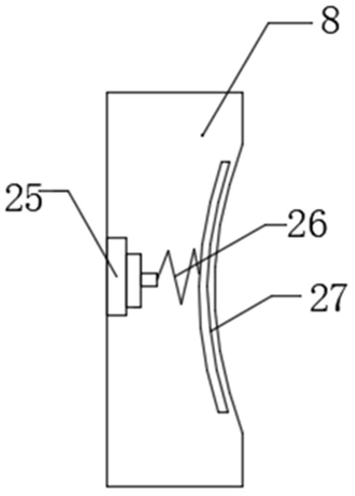 An arc cutting device for stone slabs