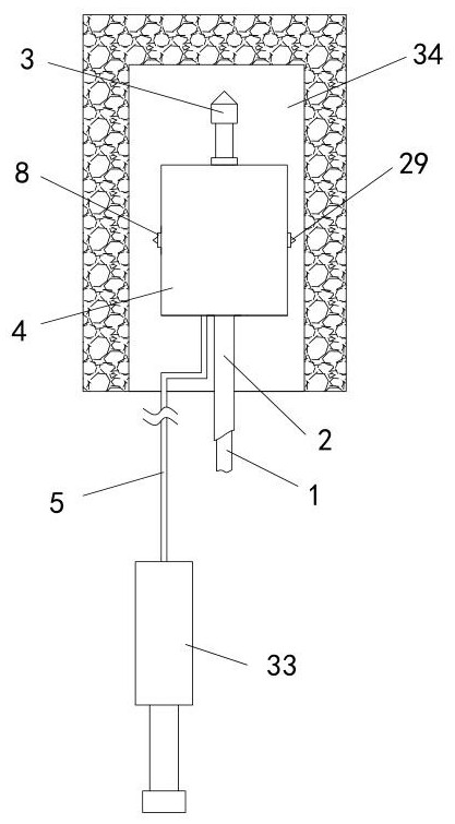 Hydraulic Anchor Head of Multipoint Displacement Meter and Its Fixing Method