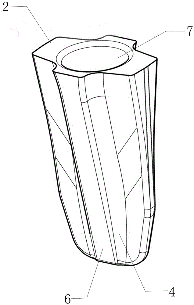 Split bucket tooth for buckets of excavators and manufacturing method thereof