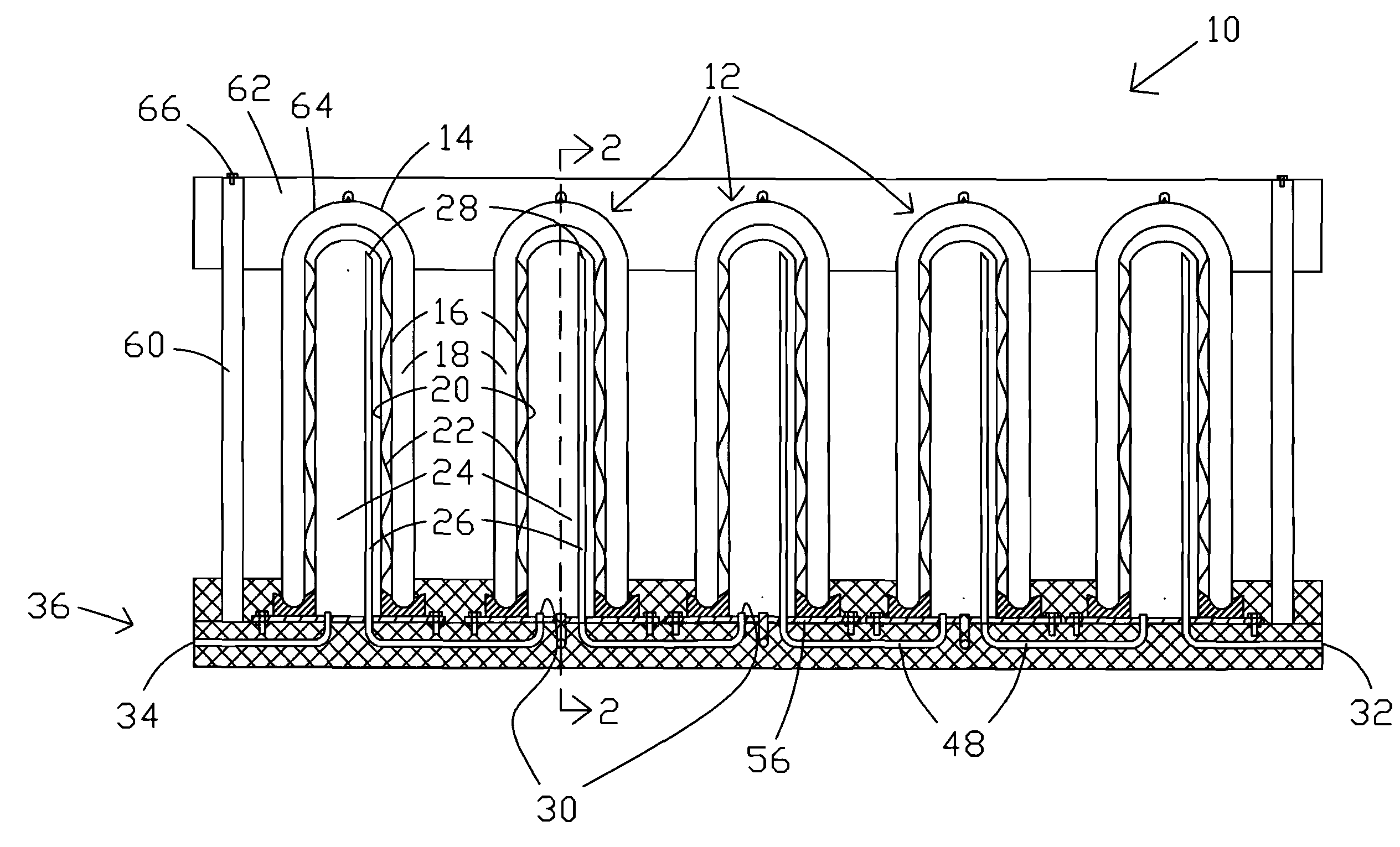 Solar water heater and method