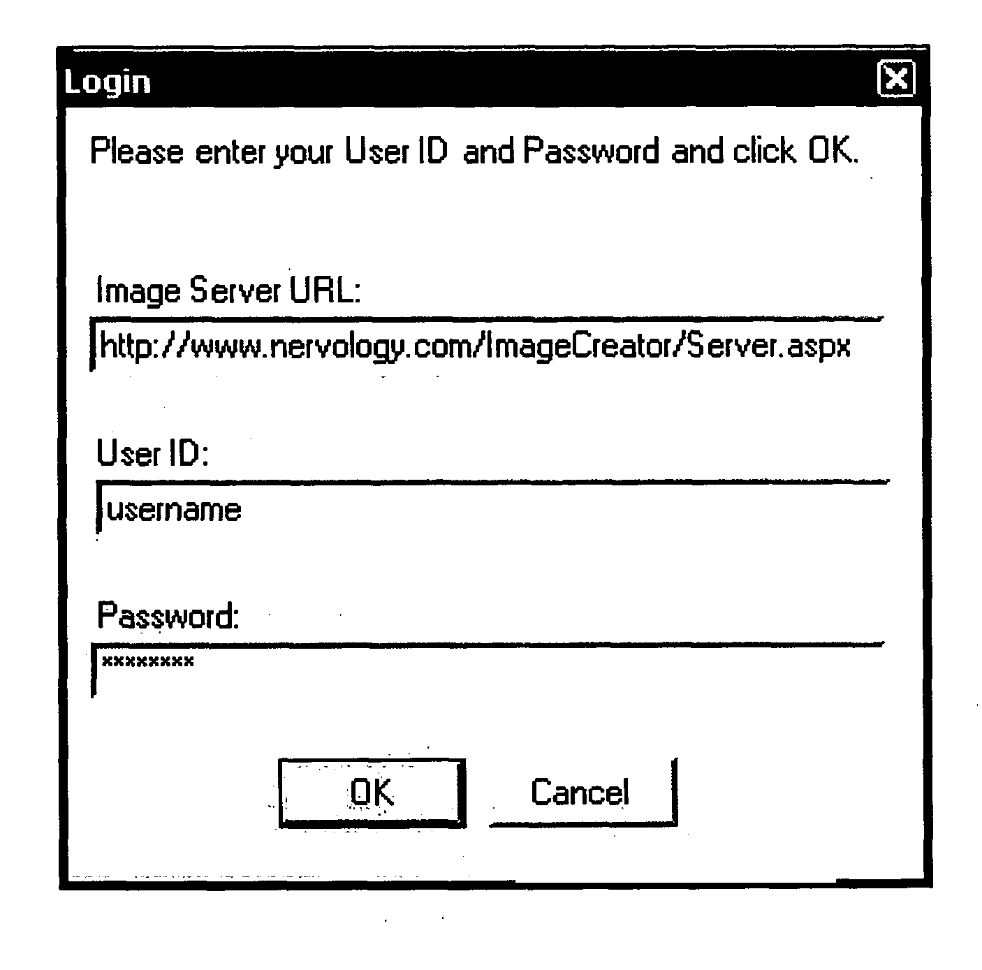 Methodology and system for rendering dynamic images