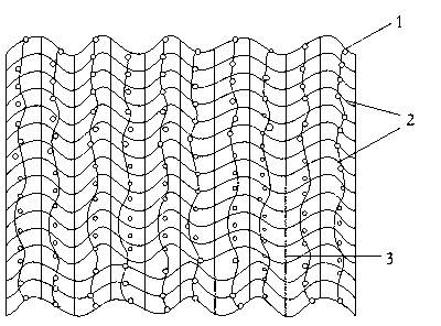 Nanometer semi-conductive non-woven fabric and processing technology thereof