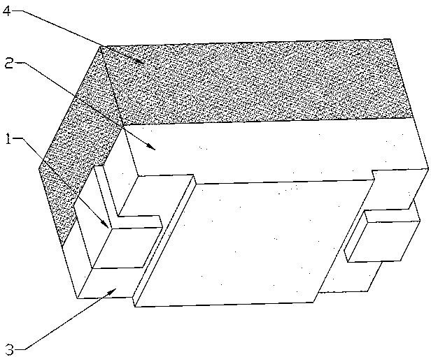 Sendust powder integrated pressing inductor and production process thereof