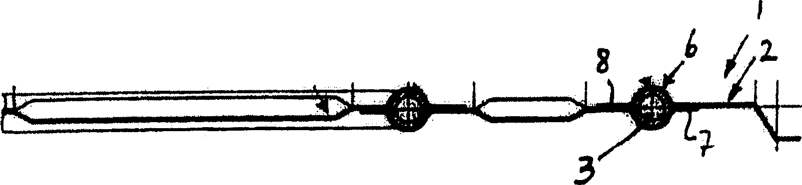 Tube plate condenser for refrigerators and/or freezers