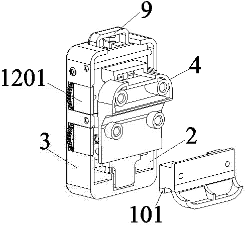 Luggage padlock