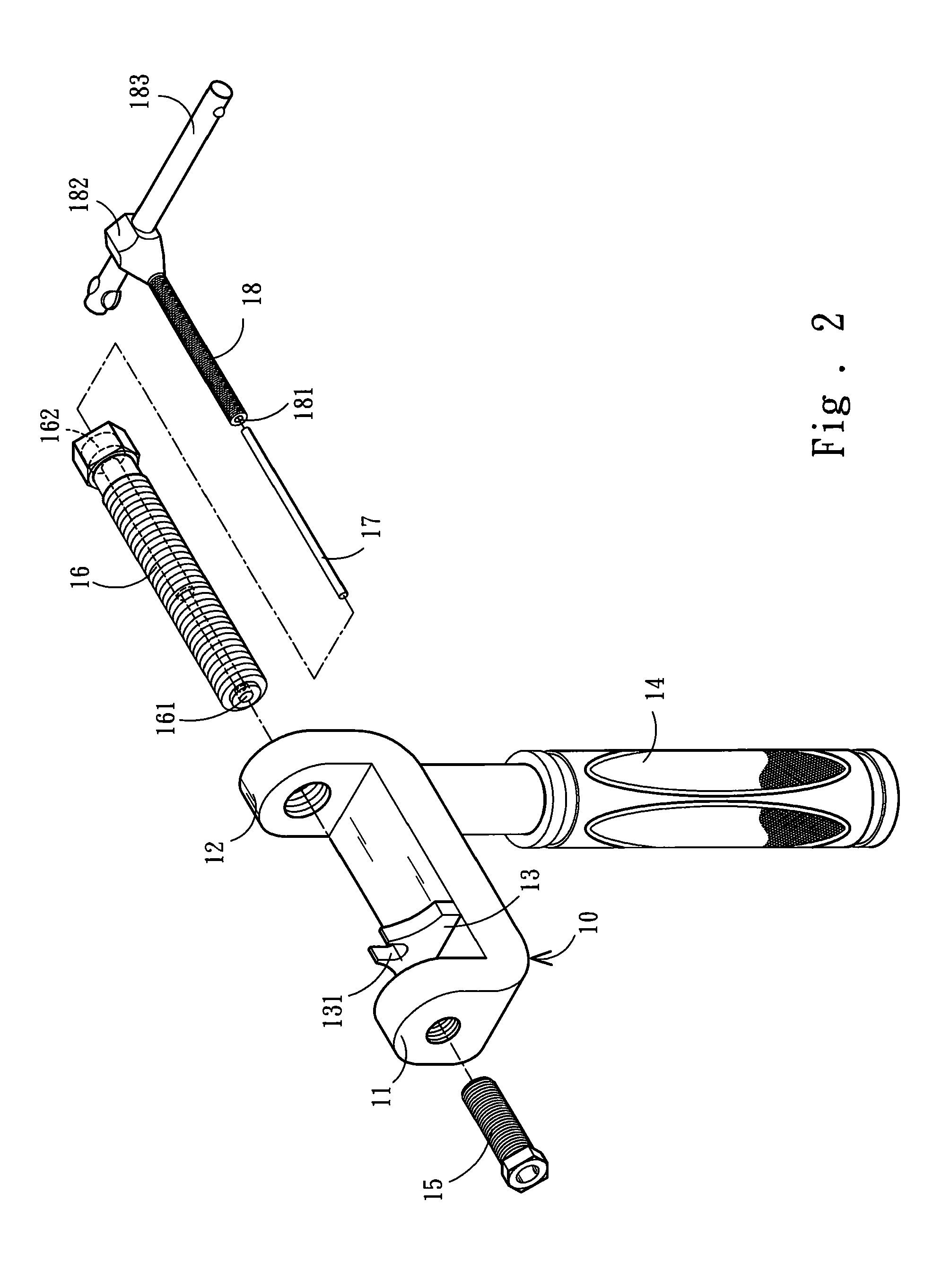 Chain assembling-disassembling structure