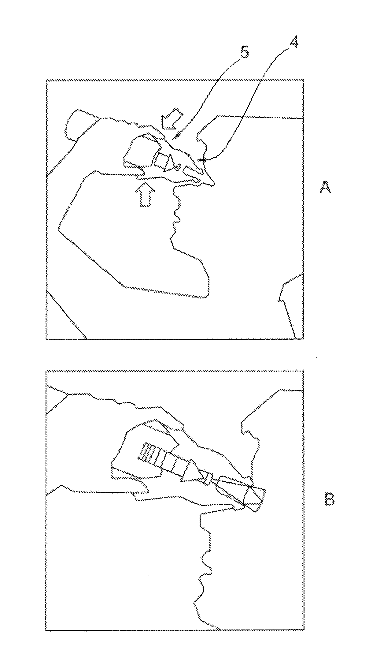 Handheld apparatus for eye-washing