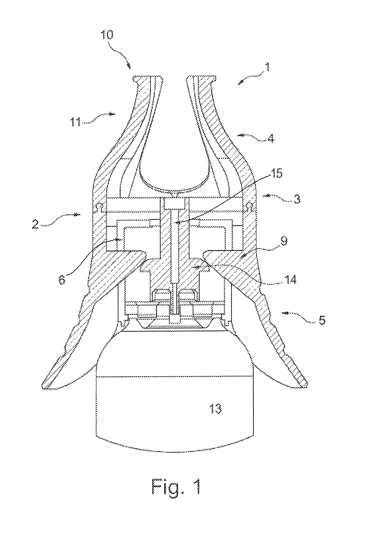 Handheld apparatus for eye-washing