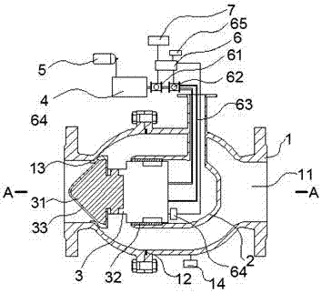 Corrosion-resistant cut-off valve