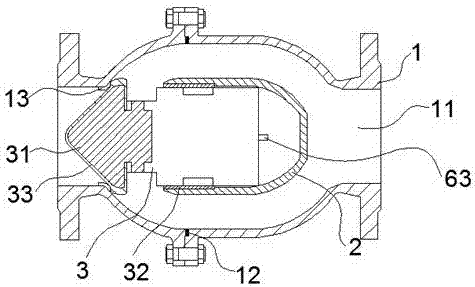 Corrosion-resistant cut-off valve