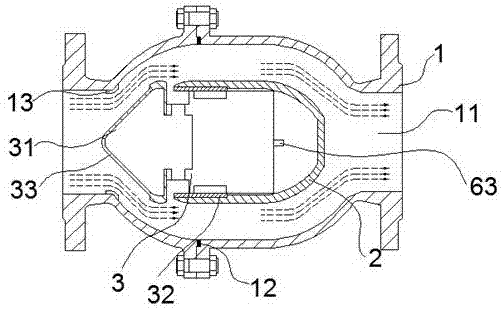 Corrosion-resistant cut-off valve