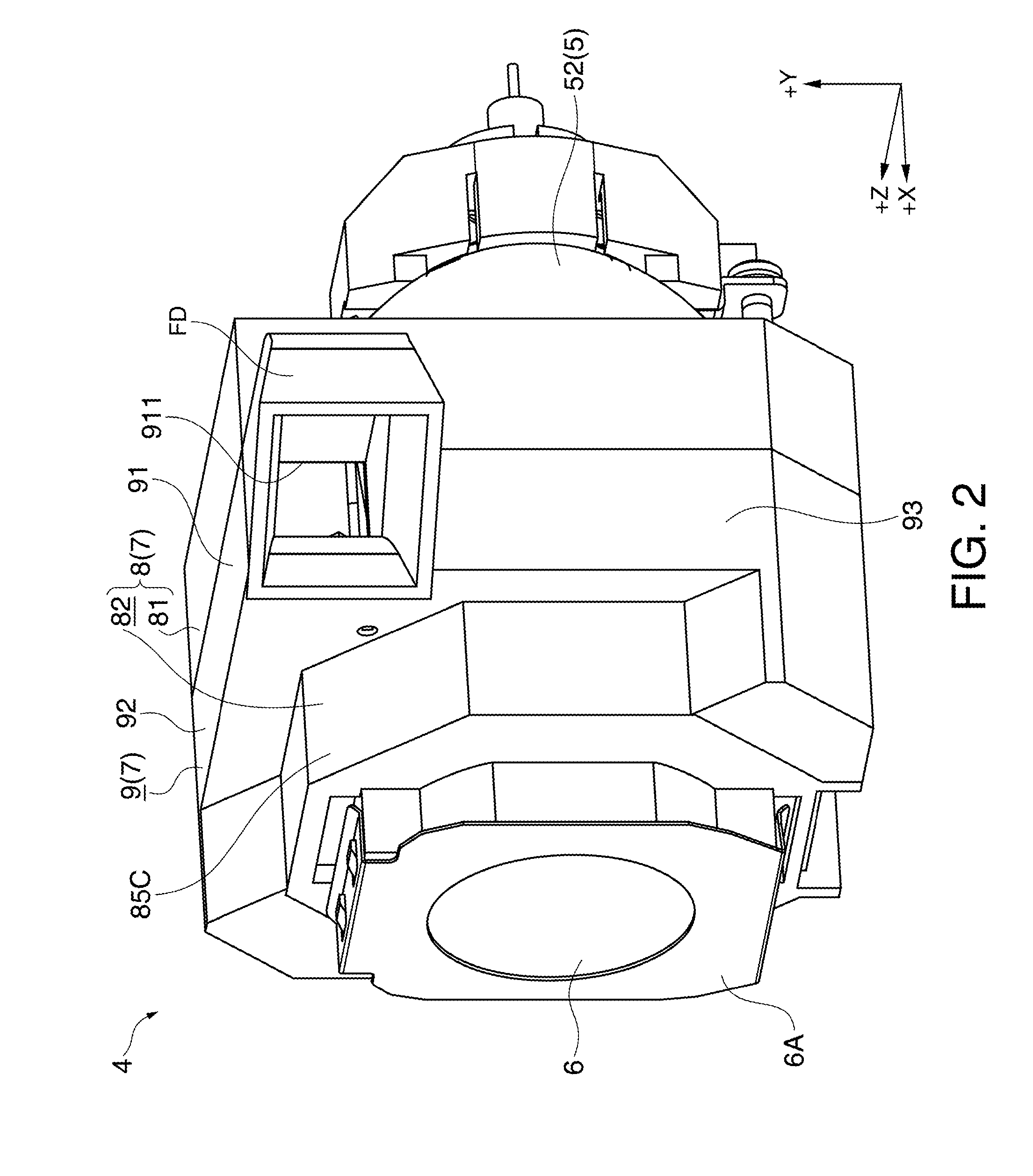 Light source device and projector