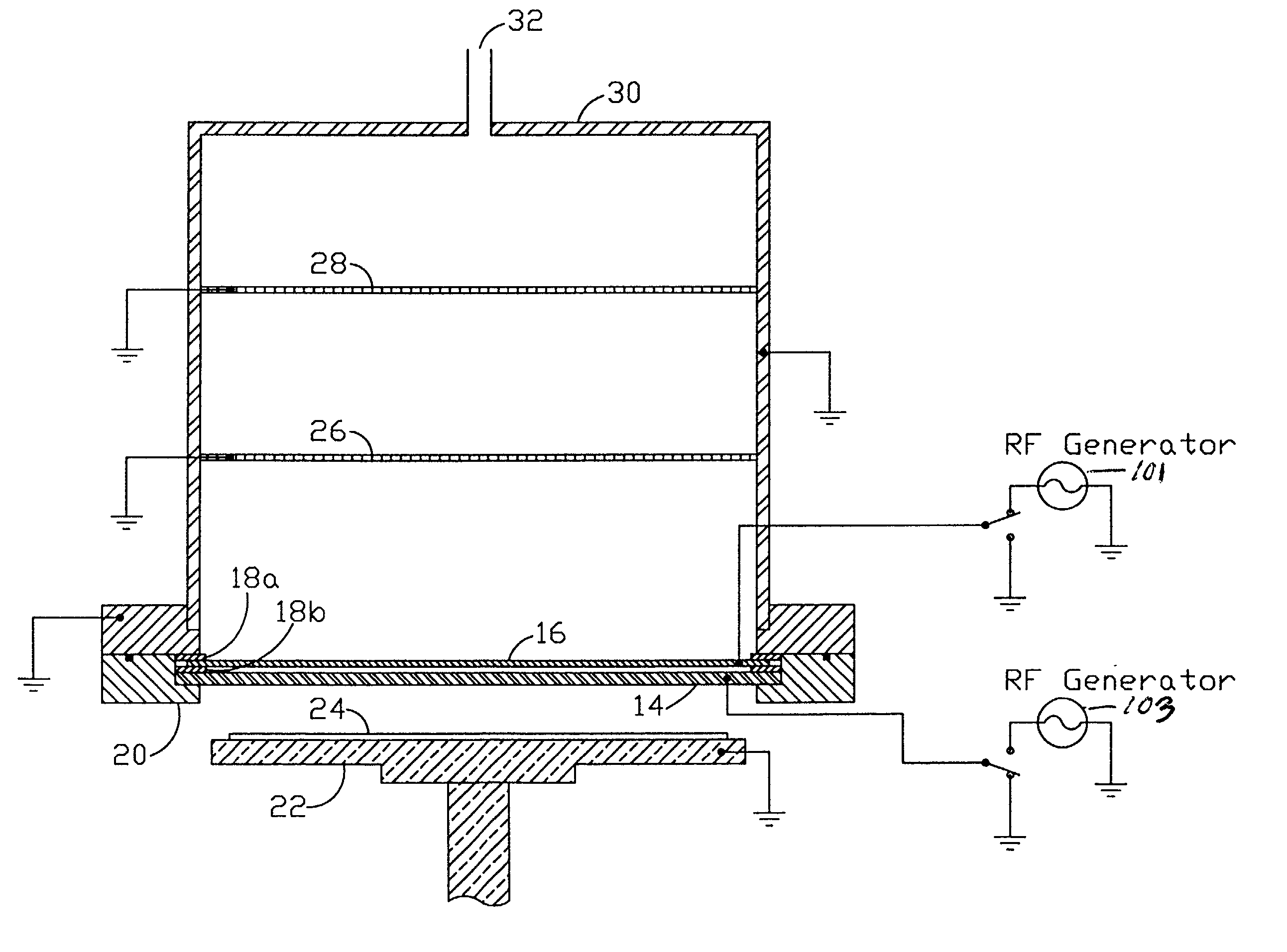 Low-temperature compatible wide-pressure-range plasma flow device