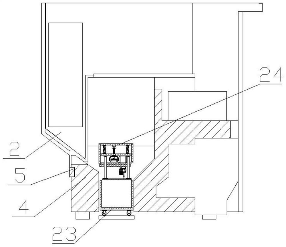 Anti-cutter-collision numerical control machine tool