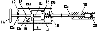 Friction braking clearance compensation device