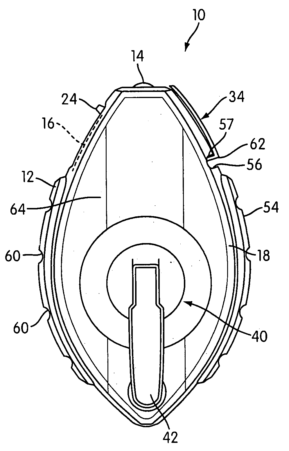 Chalk line device, waterproof chalk composition, and method