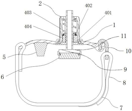 Radial artery hemostasis compression belt assembly with pressure indication function