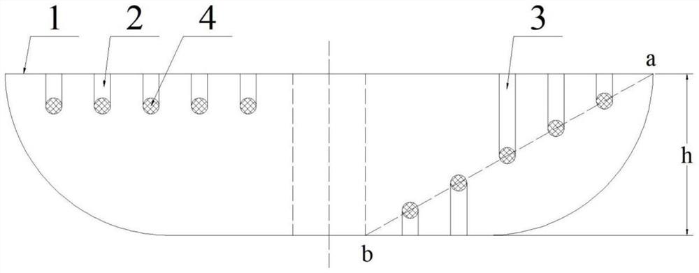 Hardness plug temperature measuring method