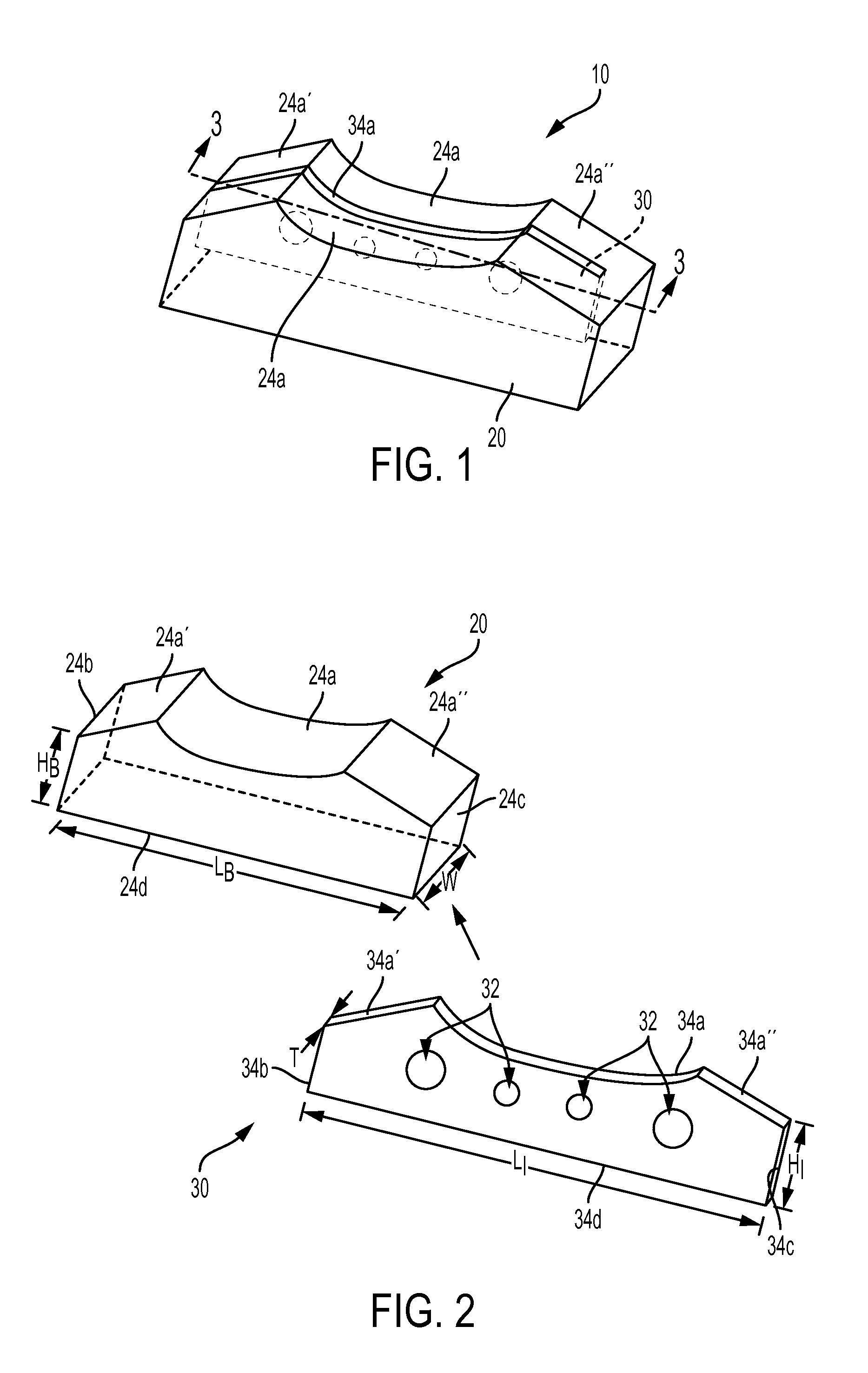 End seal with insert for chambered doctor blade assembly